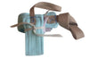 Organic cotton binkie & toy holder gift set